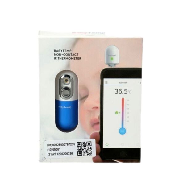 Baby Temperature Smartphone Non Contact Thermometer NEW - Picture 1 of 3